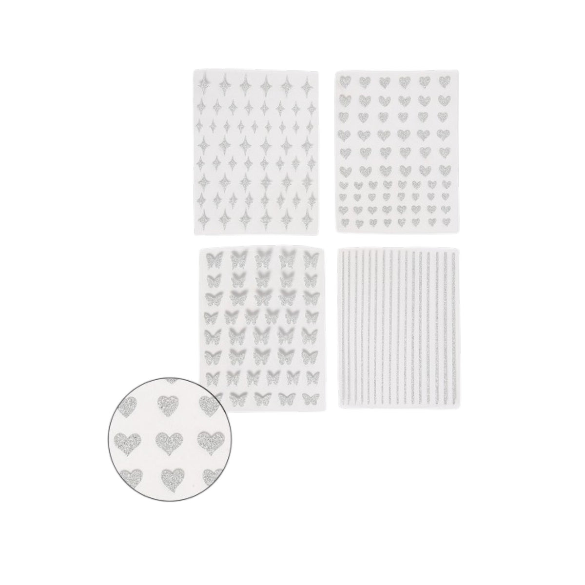 Decoración para uñas pegatinas
