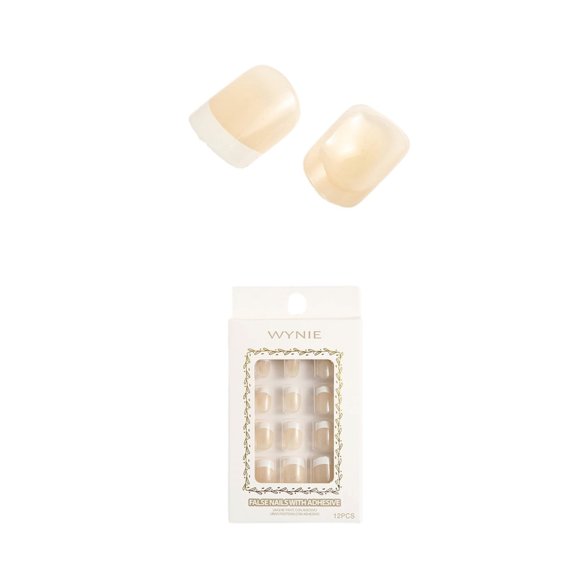 Uñas postizas francesas