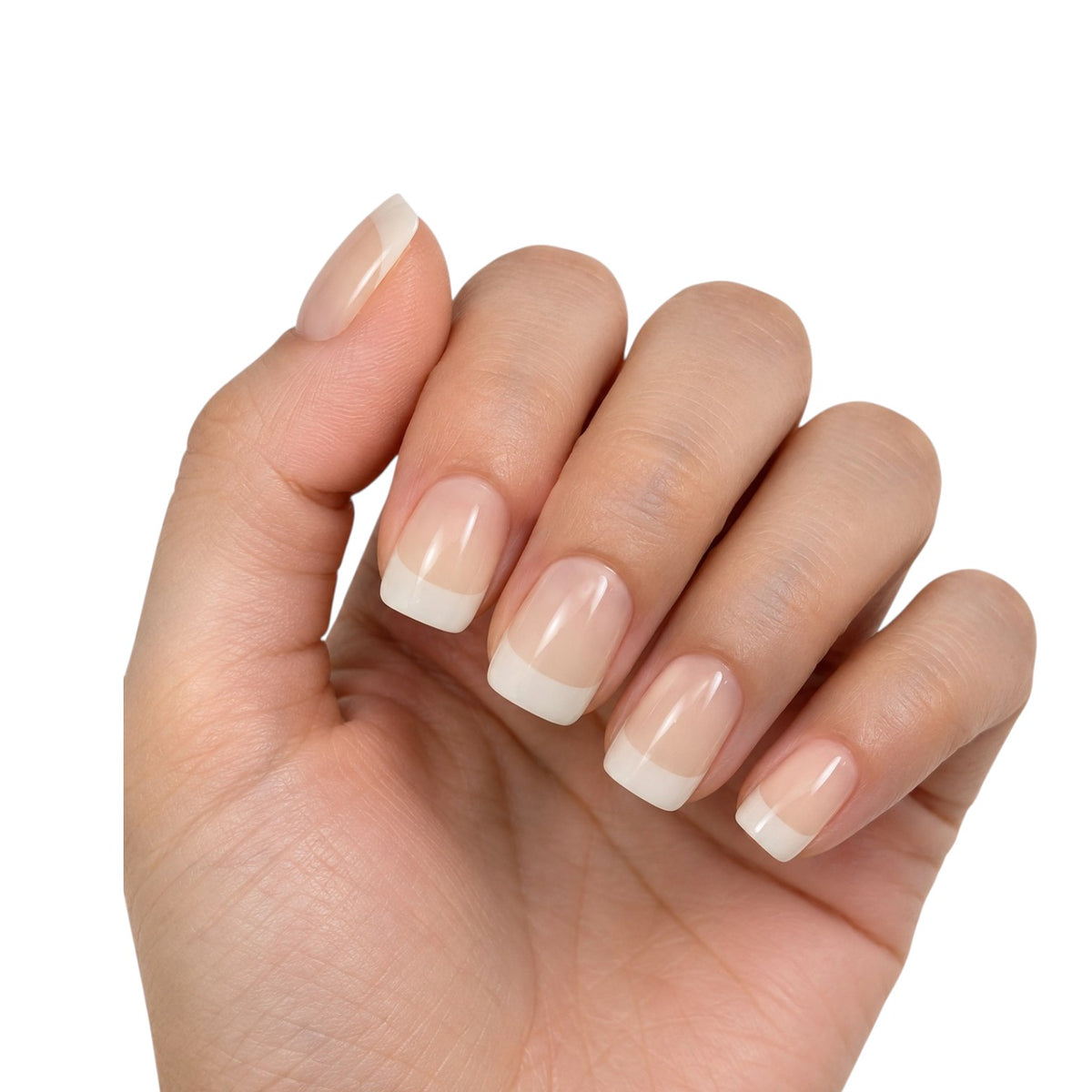 Uñas postizas francesas