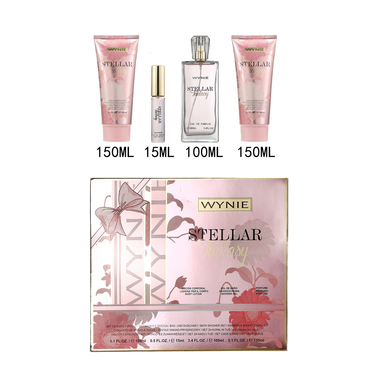 Pack de perfume y bodycare stellar fantasy