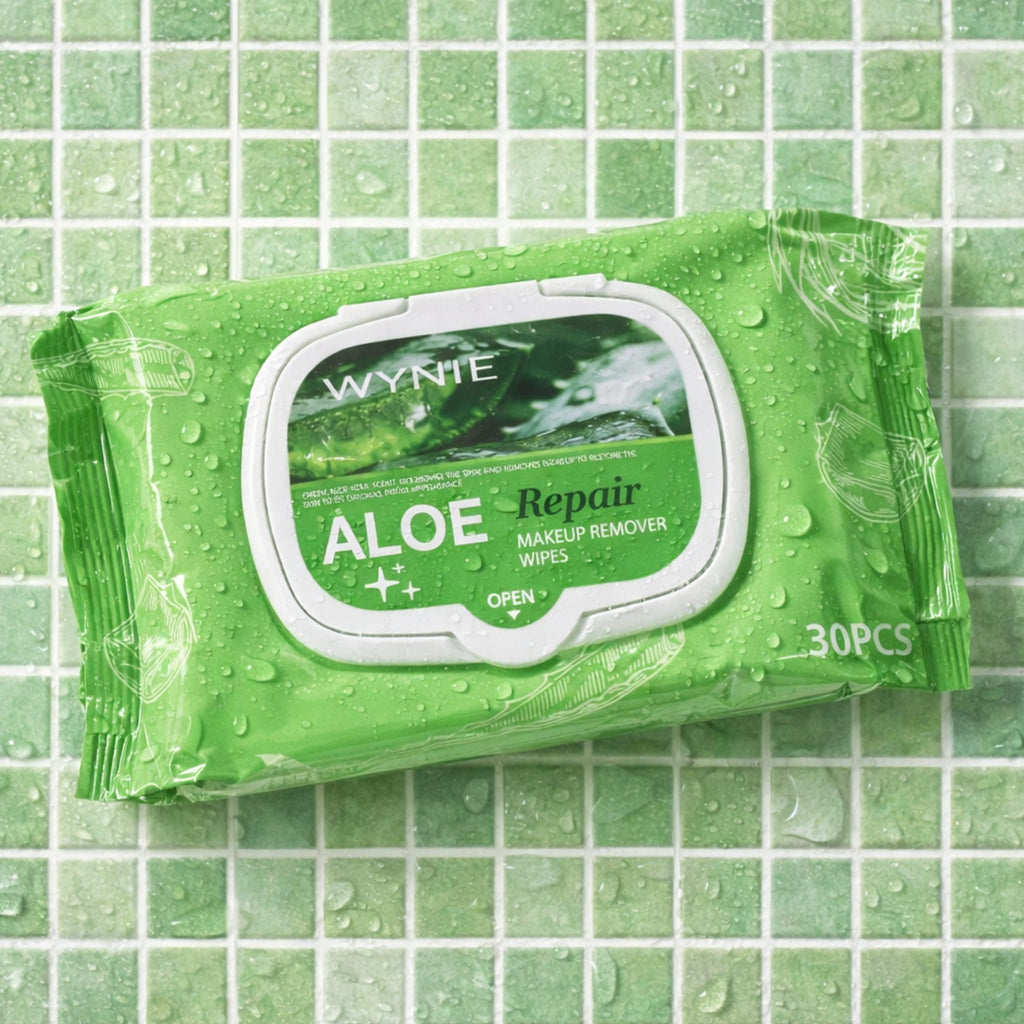 Toallitas desmaquillantes - Aloe Vera, Vitamina C