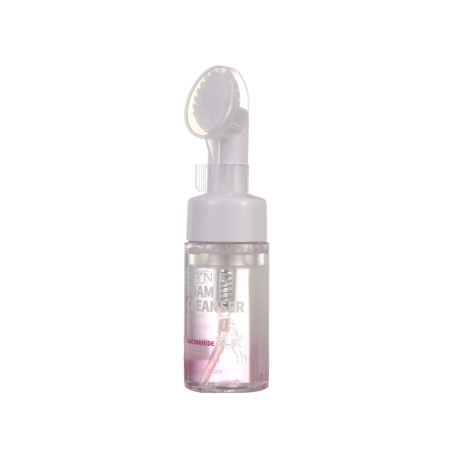 Espuma limpiadora facial - Aloe vera, Niacinamida, Ácido hialuronico, Vitamina C - 100ml