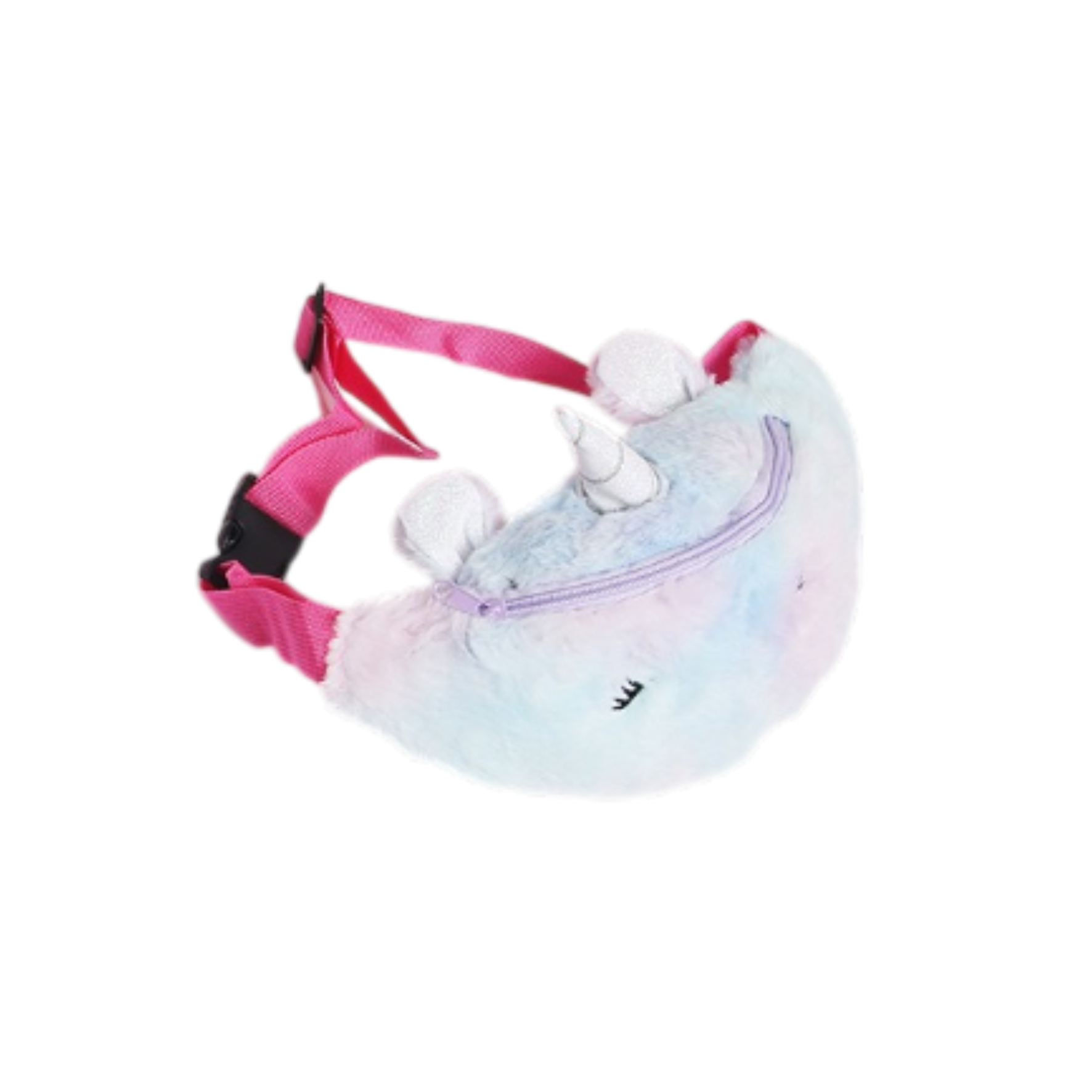 Riñonera infantil de peluche unicornio