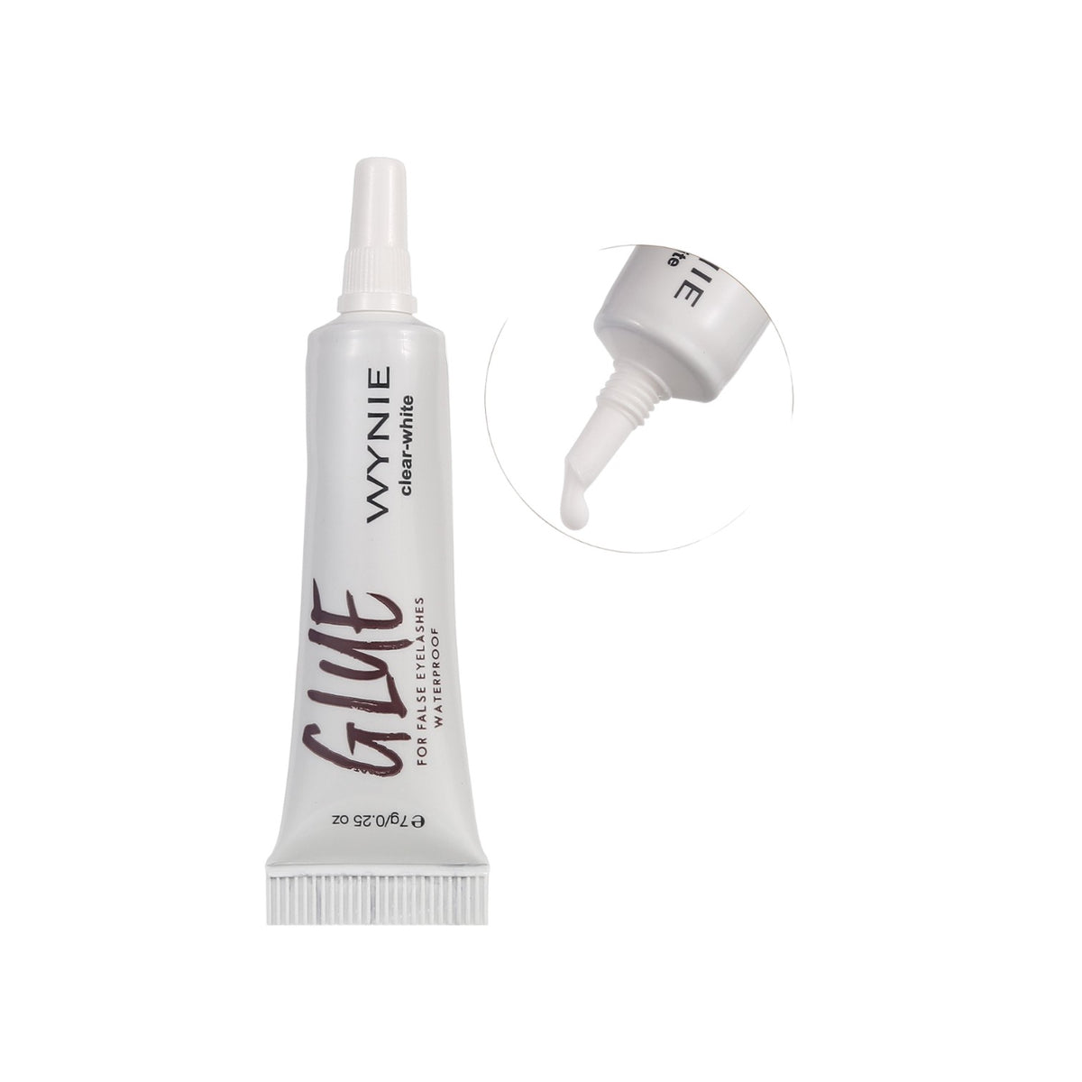 Pegamento waterproof clear-white para pestañas postizas - 7ml