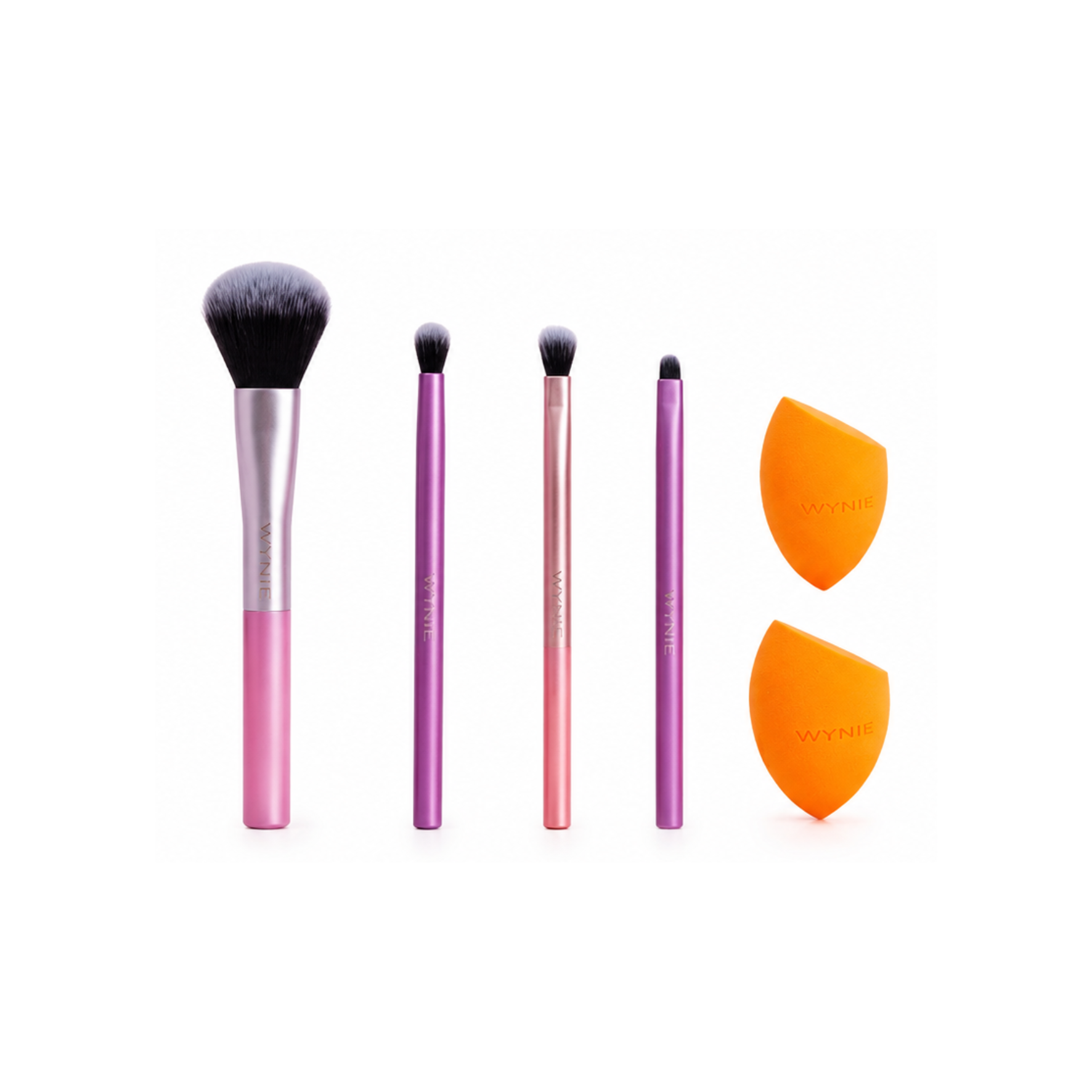 Pack de brochas y esponjas de maquillaje