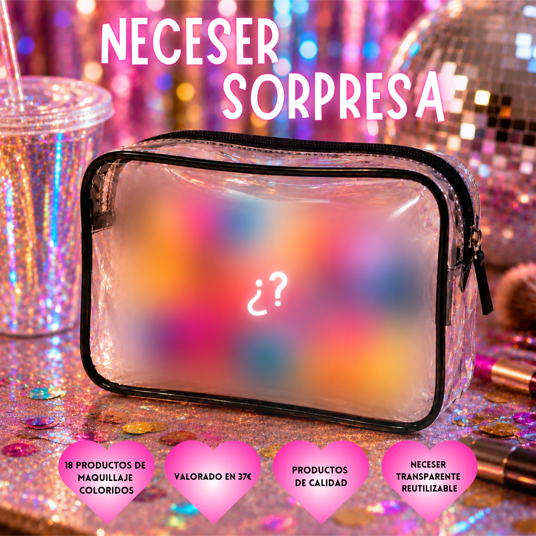 03: Neceser sorpresa de maquillaje festival