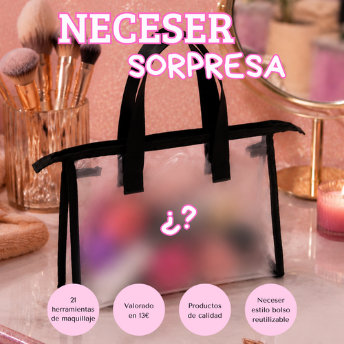 04: Neceser sorpresa de herramientas de maquillaje